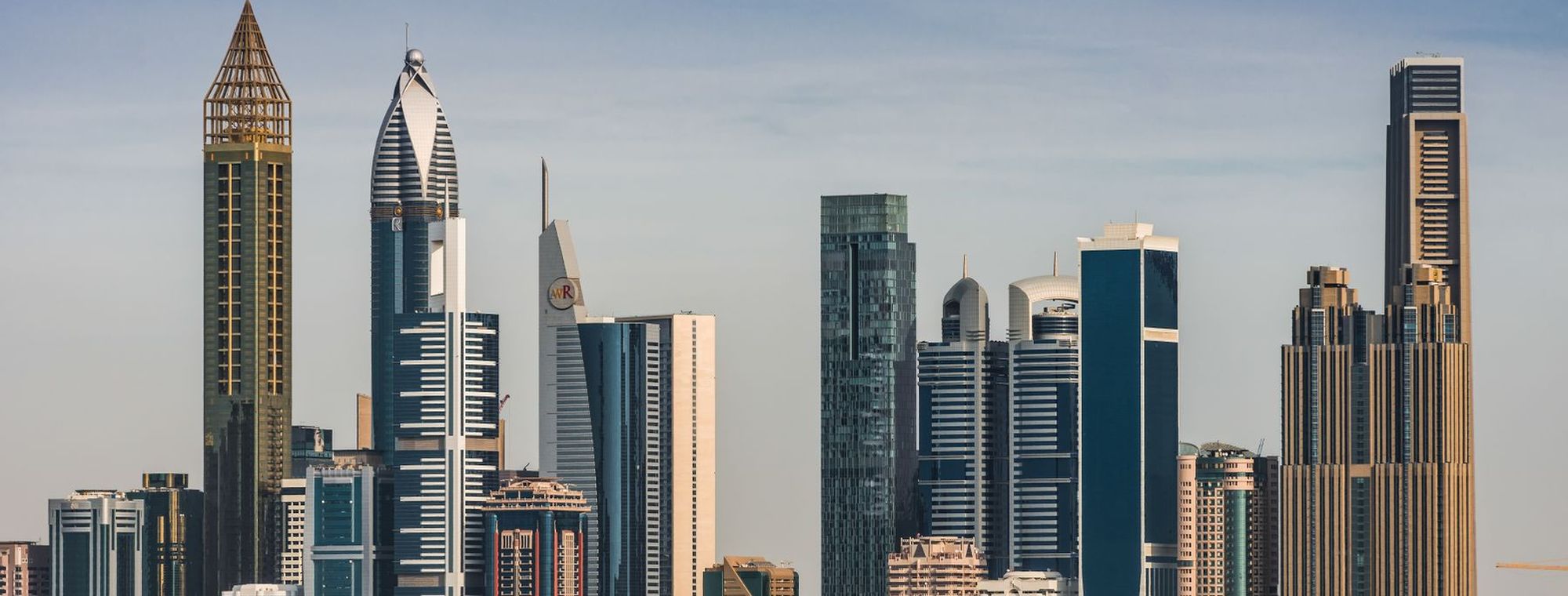 Skyline of Dubai, United Arab Emirates